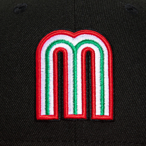 New Era 59Fifty Mexico World Baseball Classic Hat - Black, Red