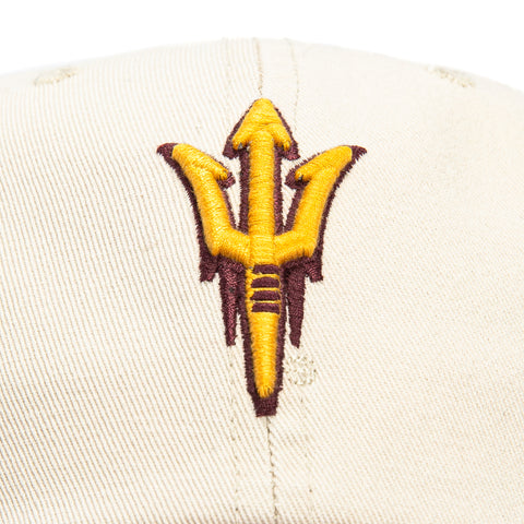 47 Brand Arizona State Sun Devils Grand Stand Adjustable Cleanup Hat - Khaki, Maroon