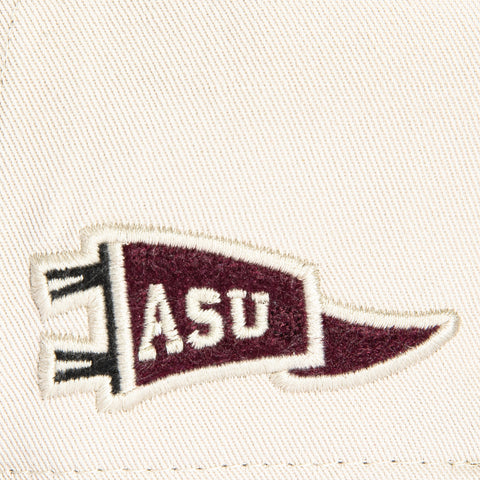 47 Brand Arizona State Sun Devils Grand Stand Adjustable Cleanup Hat - Khaki, Maroon
