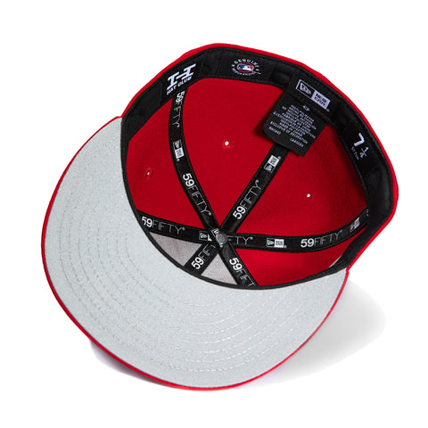 New Era 59Fifty Los Angeles Dodgers 2024 World Series Champions Patch Hat - Red, White