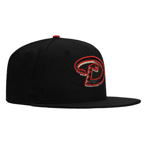 New Era 59Fifty Arizona Diamondbacks D Hat - Black, Red, Graphite