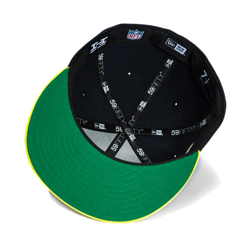 New Era 59Fifty Houston Texans 20th Anniversary Patch Hat - Navy, Yellow