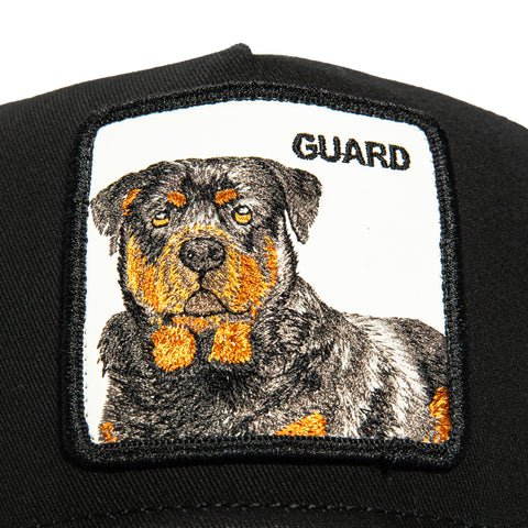 Goorin Bros The Guard Dog Adjustable Trucker Snapback Hat - Black