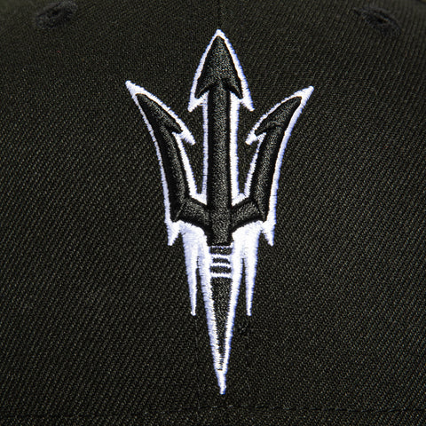 New Era 59Fifty Arizona State Sun Devils Hat - Black, Black, White