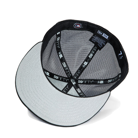 New Era 59Fifty Arizona Diamondbacks Inaugural Patch Spring Training Logo Trucker Hat - Black