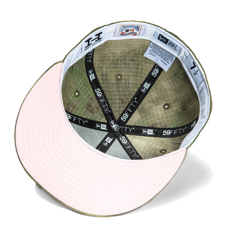 New Era 59Fifty Water Color Camo Los Angeles Dodgers 50th Anniversary Stadium Patch Hat - Camo