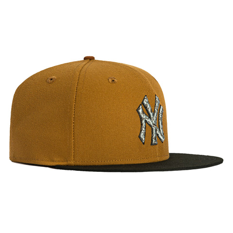 New Era 59Fifty Maxed Out New York Yankees Safari Hat - Gold, Black