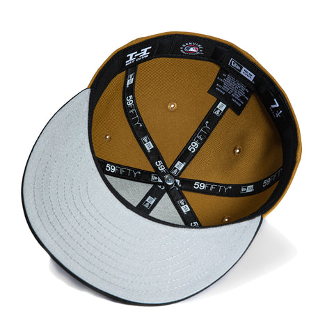 New Era 59Fifty Maxed Out New York Yankees Safari Hat - Gold, Black