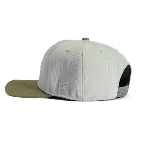 New Era 9Seventy Maxed Out Los Angeles Dodgers Stretch-Snapback Hat - Storm Grey, Olive