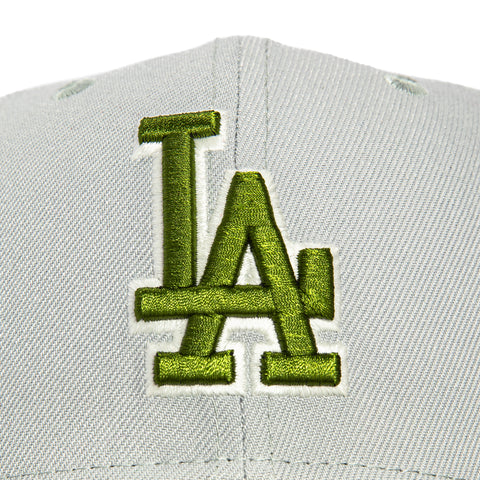 New Era 9Seventy Maxed Out Los Angeles Dodgers Stretch-Snapback Hat - Storm Grey, Olive