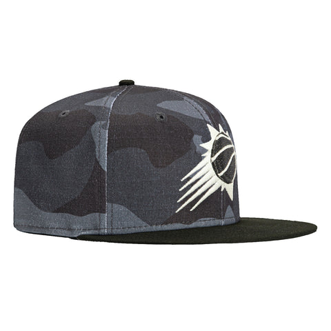 New Era 59Fifty Camo Vize Phoenix Suns Glow in the Dark Hat - Camo, Black