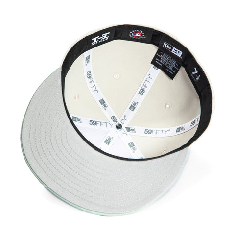 New Era 59Fifty Arizona Diamondbacks A Hat - Stone, Everest Green