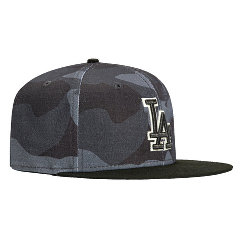 New Era 59Fifty Camo Vize Los Angeles Dodgers Glow in the Dark Hat - Camo, Black