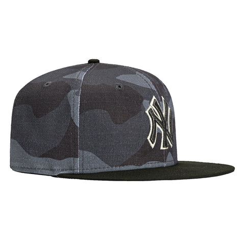 New Era 59Fifty Camo Vize New York Yankees Glow in the Dark Hat - Camo, Black