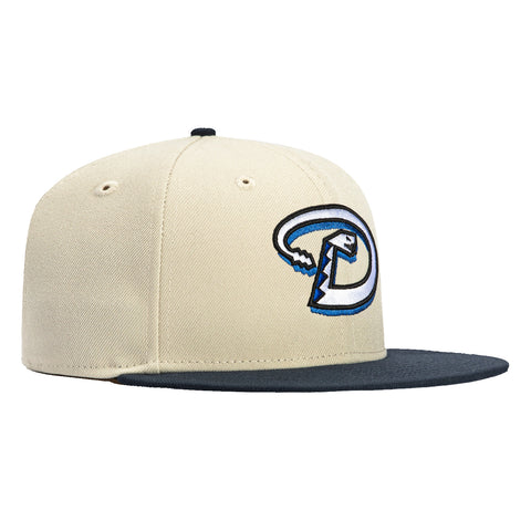 New Era 59Fifty Arizona Diamondbacks D Hat - Stone, Navy