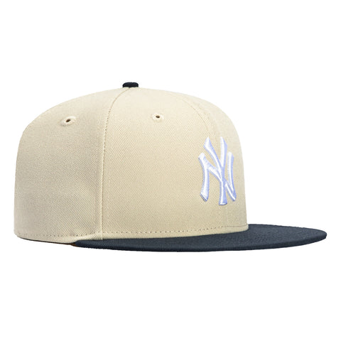 New Era 59Fifty New York Yankees Hat - Stone, Navy