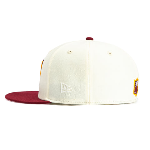 New Era 59Fifty Washington Commanders Hat - White, Cardinal