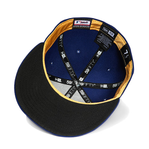 New Era 59Fifty Los Angeles Dodgers 2024 World Series Champions Patch Hat - Royal, Gold