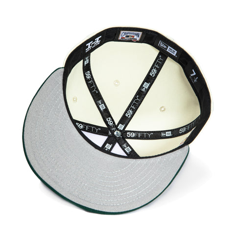 New Era 59Fifty Tortoise Shell Philadelphia Phillies 1996 All Star Game Patch Hat - White, Green