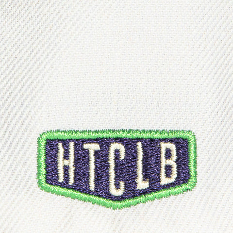 Field Grade PBJ Anthropomorphic Mask Hat Club Logo Patch Snapback Hat - White, Realtree