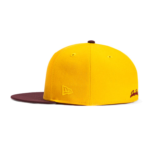 New Era 59Fifty Arizona State Sun Devils Sparky Hat - Gold, Maroon