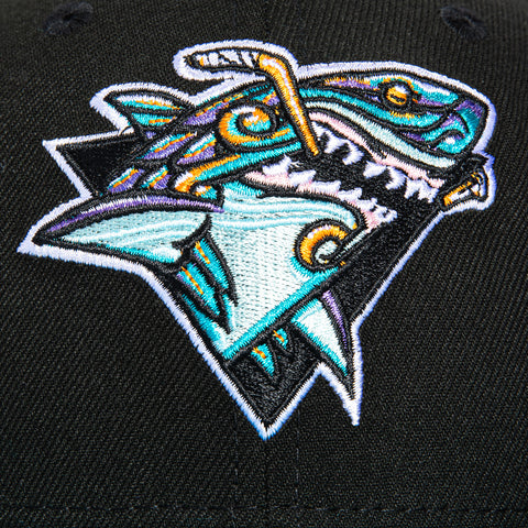 New Era 59Fifty San Jose Sharks Tiburones Hat - Black, Teal