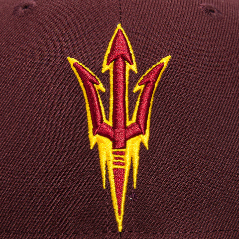 New Era 59Fifty Arizona State Sun Devils OTC Hat - Maroon