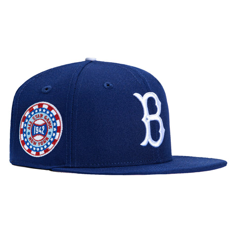 New Era 59Fifty Brooklyn Dodgers 1942 All Star Game Patch Hat - Royal