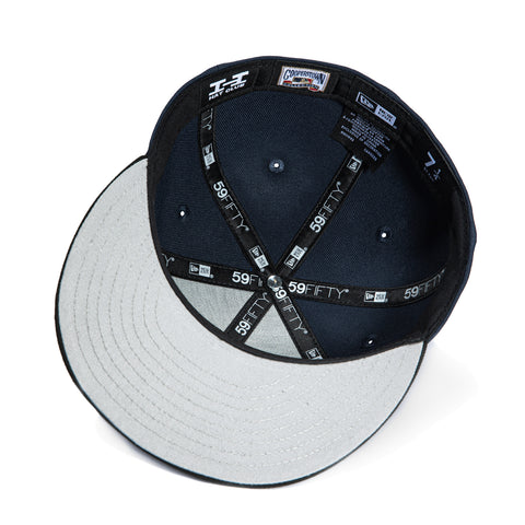 New Era 59Fifty Chicago White Sox 2005 World Series Patch Hat - Navy, Black, Metallic Silver
