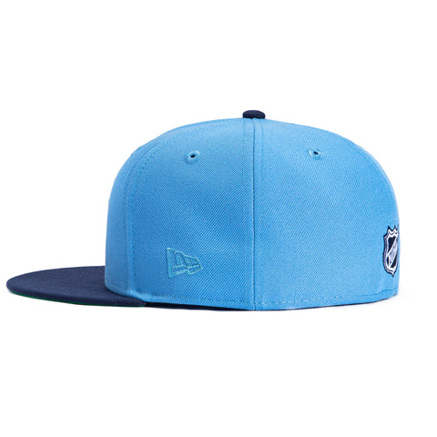 New Era 59Fifty Pittsburgh Penguins Hat - Light Blue, Light Navy