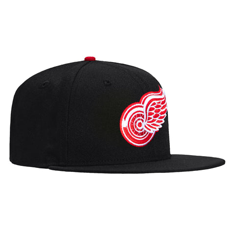 New Era 59Fifty Detroit Red Wings Hat - Black