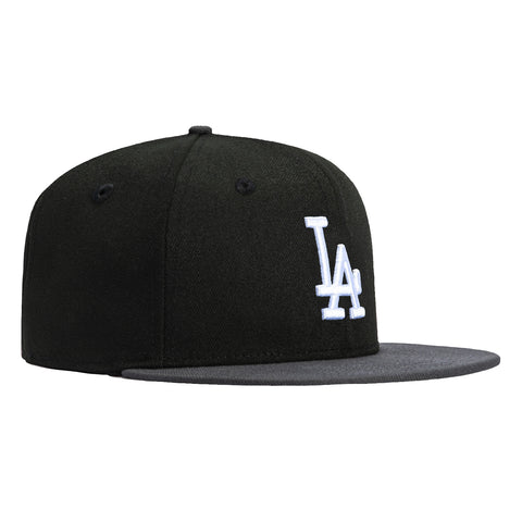 New Era 59Fifty Los Angeles Dodgers Hat - Black, Graphite