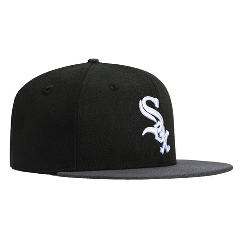 New Era 59Fifty Chicago White Sox Hat - Black, Graphite