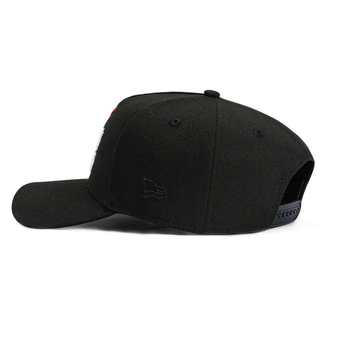 New Era 9Forty A-Frame Los Angeles Dodgers I Heart Shohei Ohtani Snapback Hat - Black