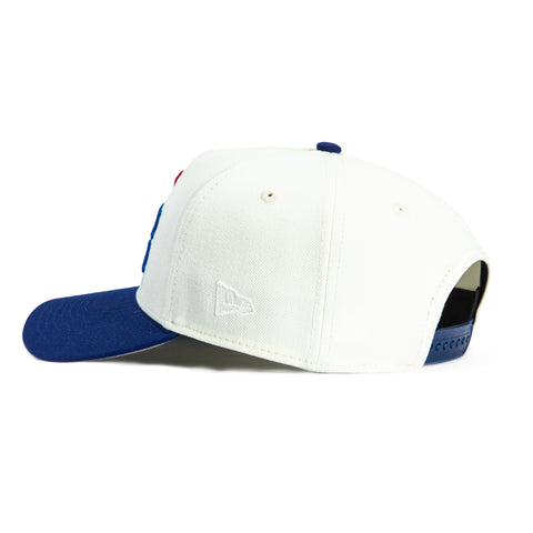 New Era 9Forty A-Frame Los Angeles Dodgers I Heart Shohei Ohtani Snapback Hat - White, Royal