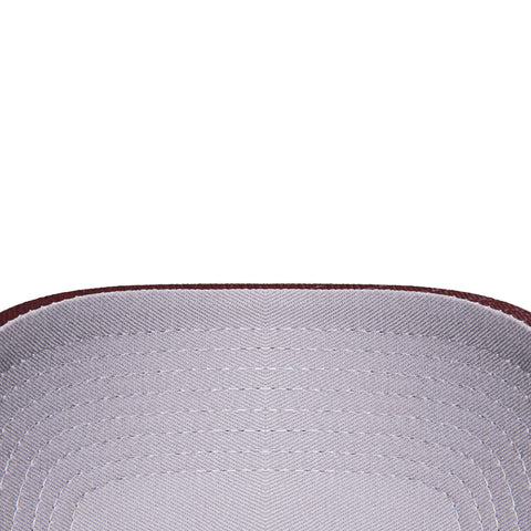 New Era 9Forty A-Frame Arizona State Sun Devils AS Snapback Hat - White, Maroon, Metallic Gold