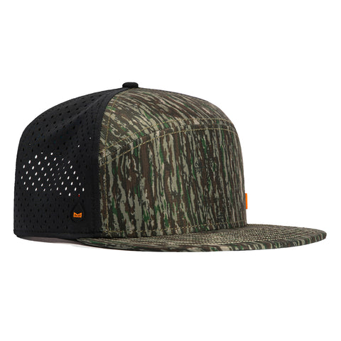 Melin Trenches Icon Hydro Snapback Hat - Realtree, Black