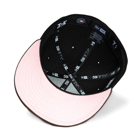 New Era 59Fifty Chicago White Sox 125th Anniversary Patch Hat - Black, Brown, Metallic Silver