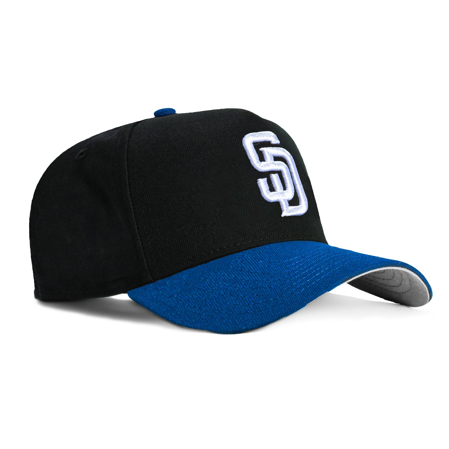 New Era 9Forty A-Frame San Diego Padres Snapback Hat - Black