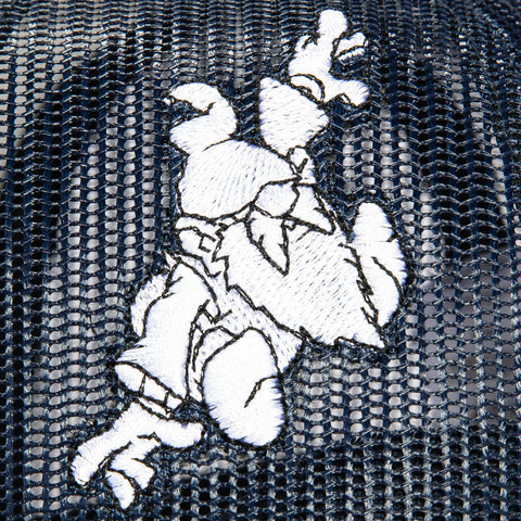 HUF F**k it Trip Foam Front Trucker Snapback Hat - White, Navy