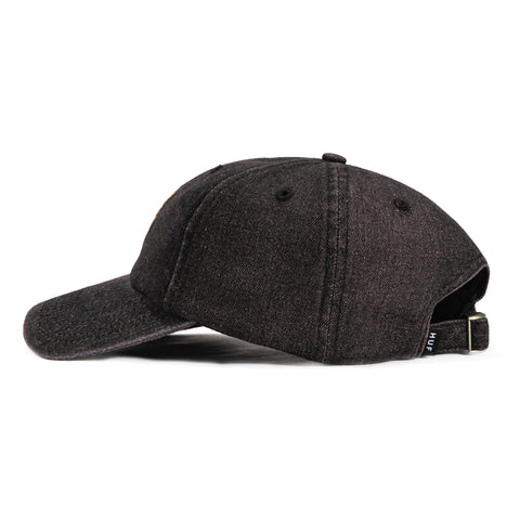HUF Apollo Strapback Relaxed Hat - Denim Purple