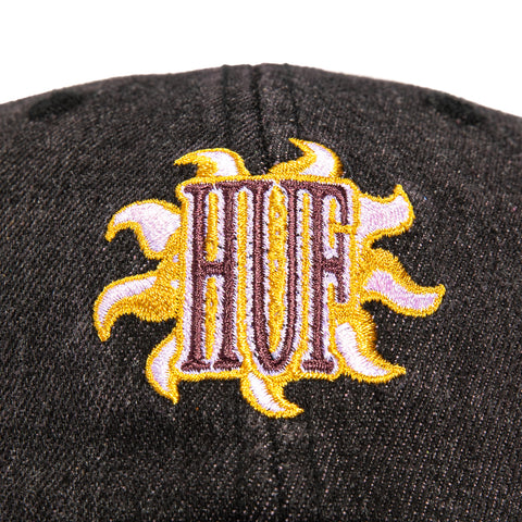 HUF Apollo Strapback Relaxed Hat - Denim Purple