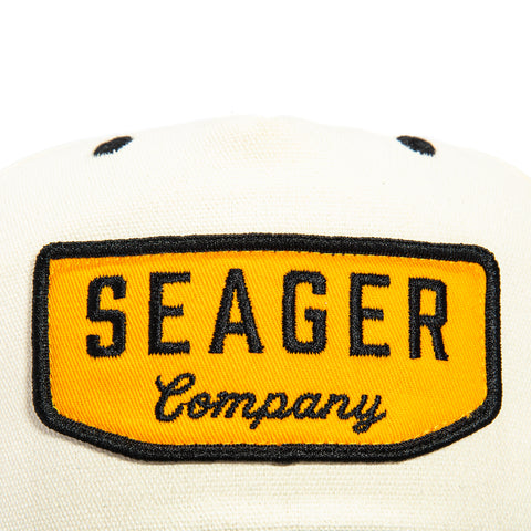 Seager Wilson Snapback Hat - White, Black