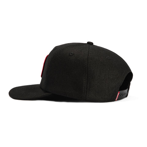 Seager Garland Snapback Hat - Black
