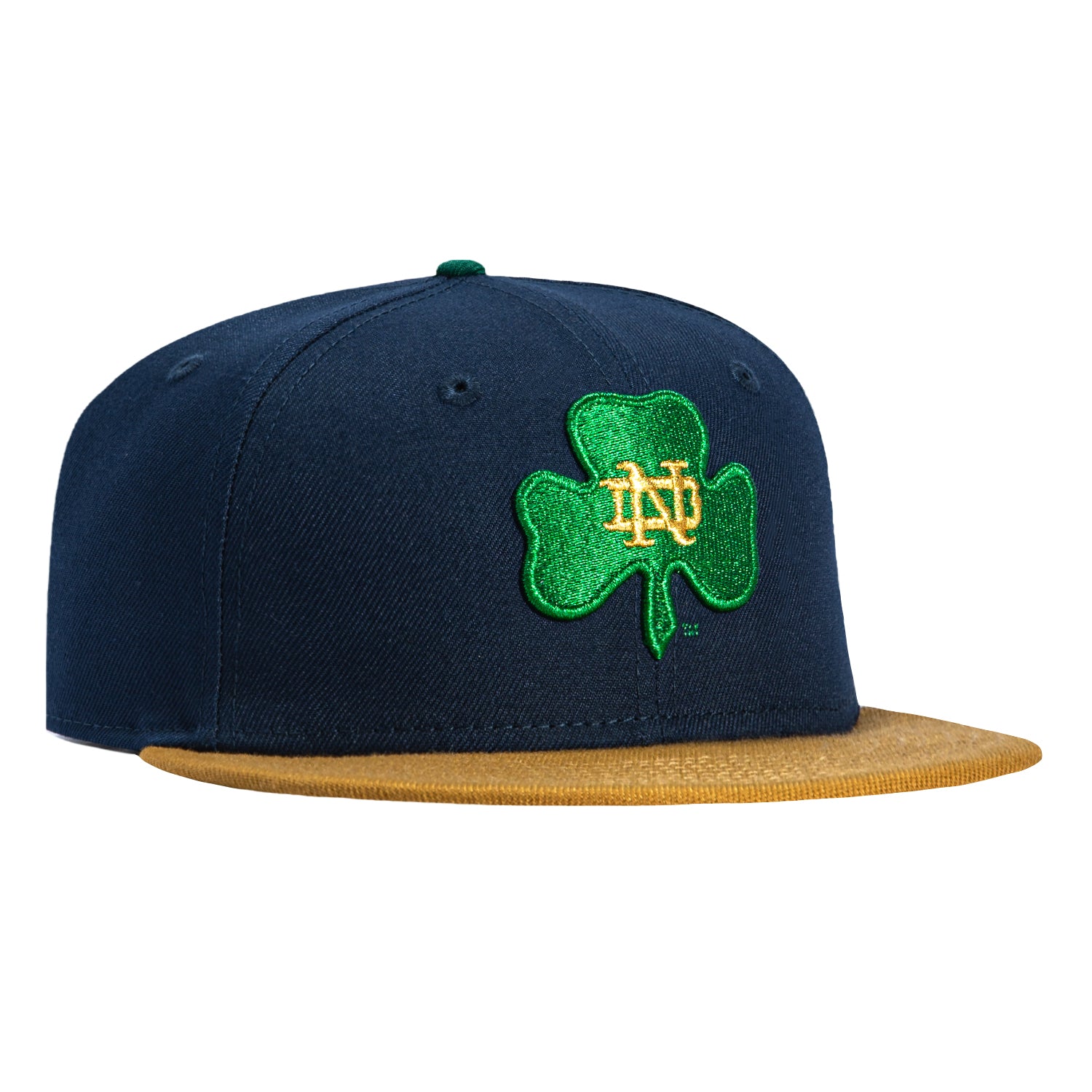 New Era Notre Dame Fighting Irish Adjustable Back Hat Like New Unisex Notre Dame Fighting Irish Classic Tones 9FORTY A-Frame  main image 4