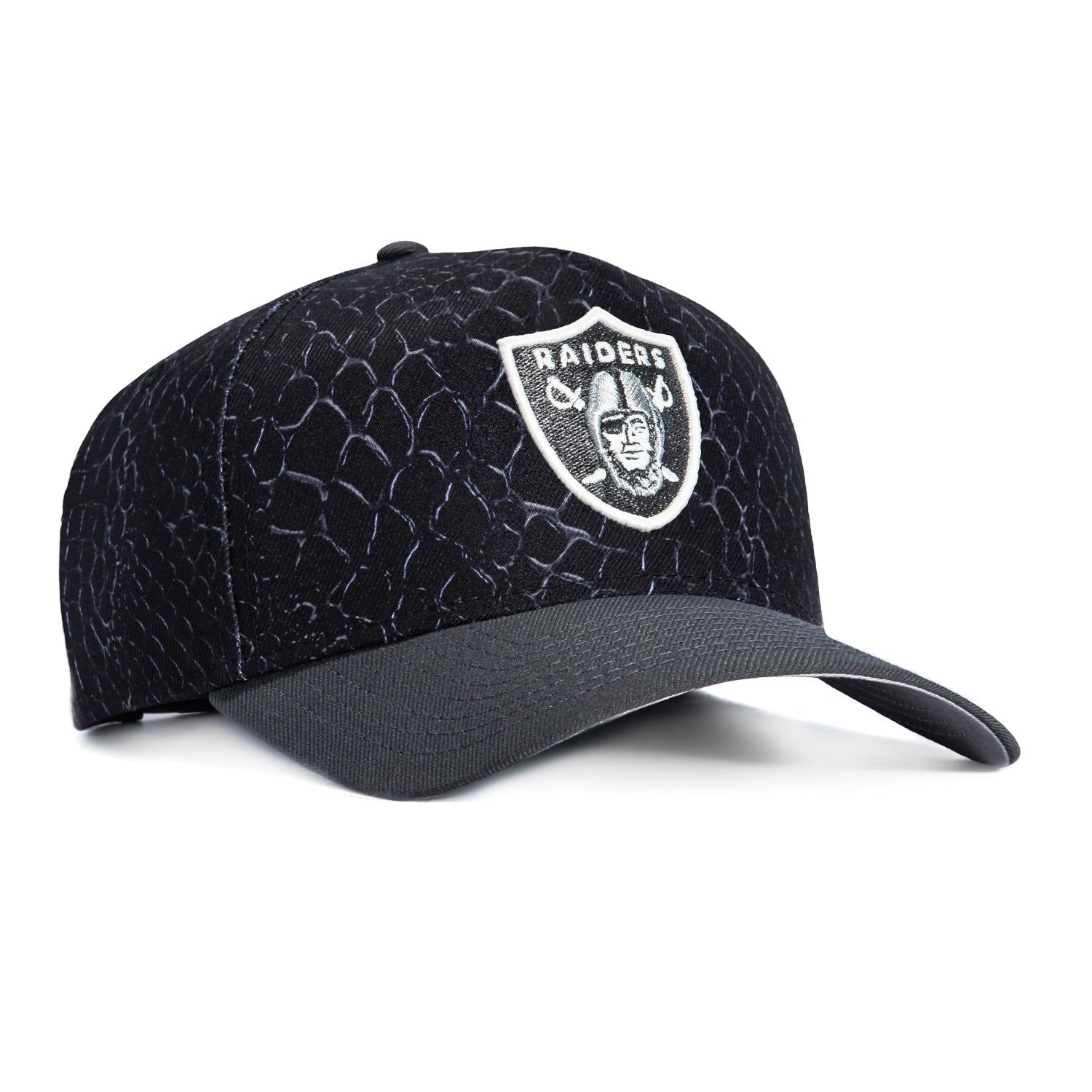 New Era 9Forty A-Frame Snake Skin Las Vegas Raiders Snapback Hat