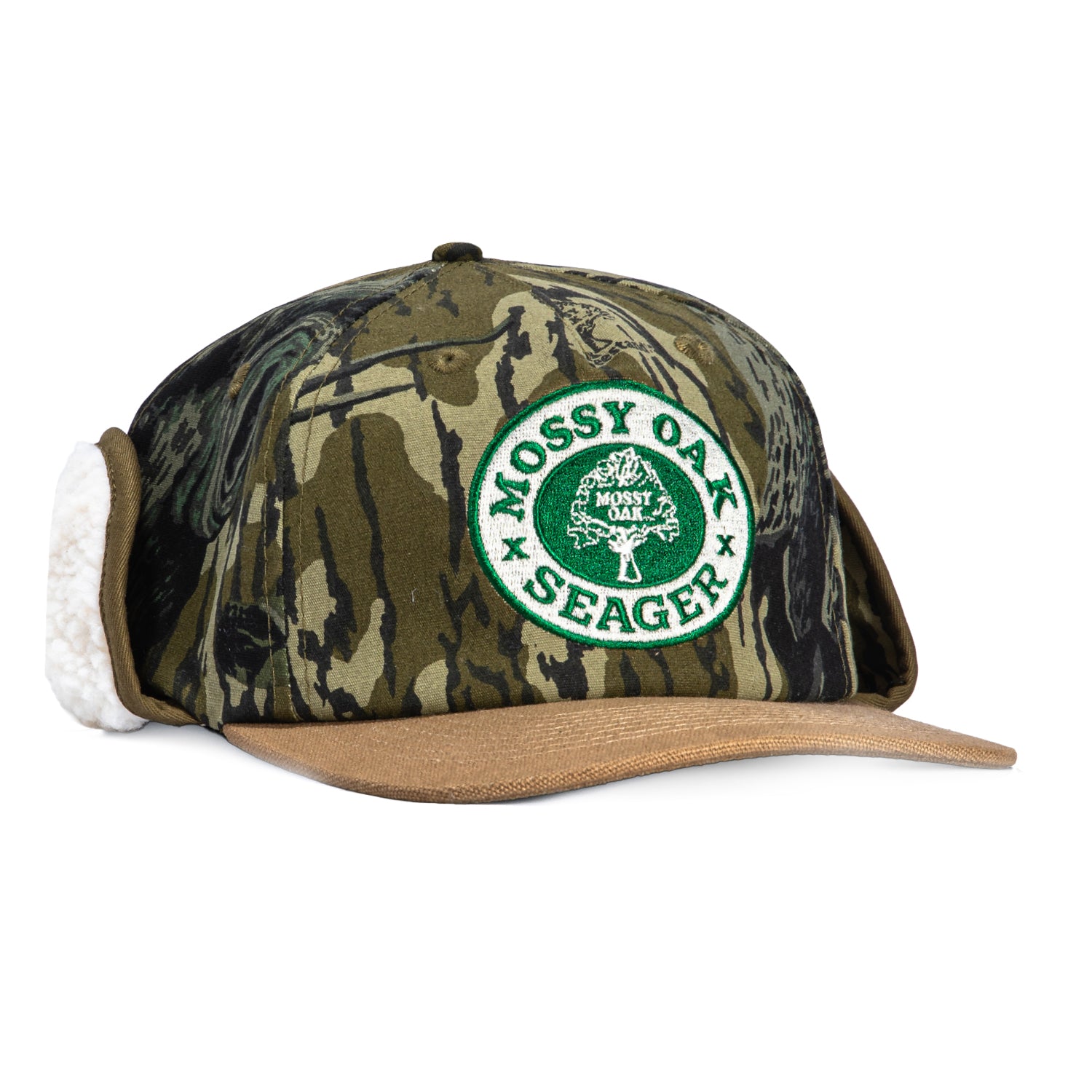 Seager Mossy Oak x Seager Flapjack One Size Fits Most Hat - Camo