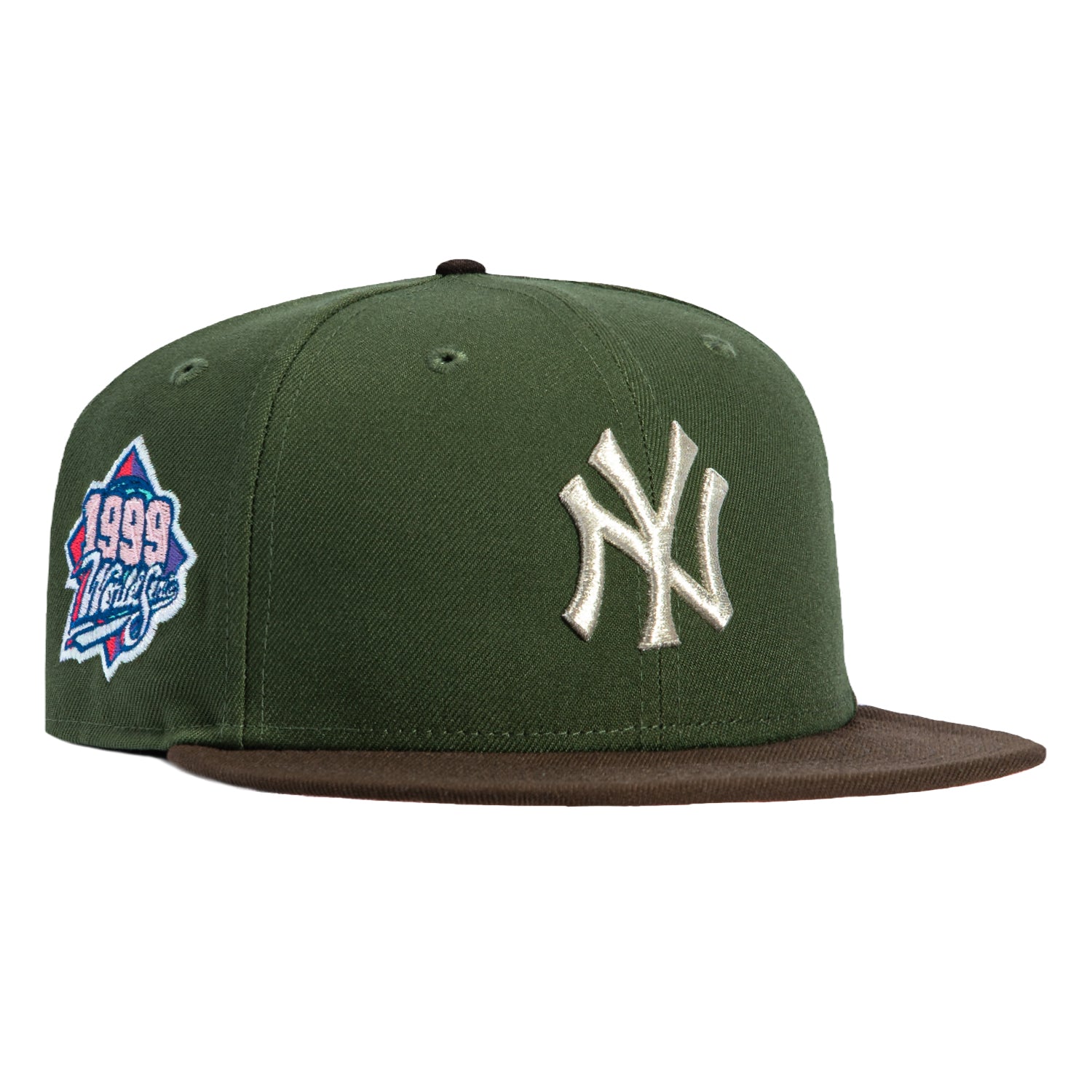 World Series New York Yankees Hat Olive Green YANKEES OLIVE ICY UV