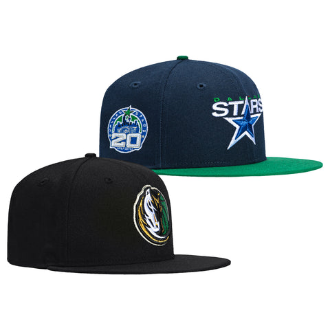 New Era 59Fifty NBA x NHL Crossover Dallas Pack