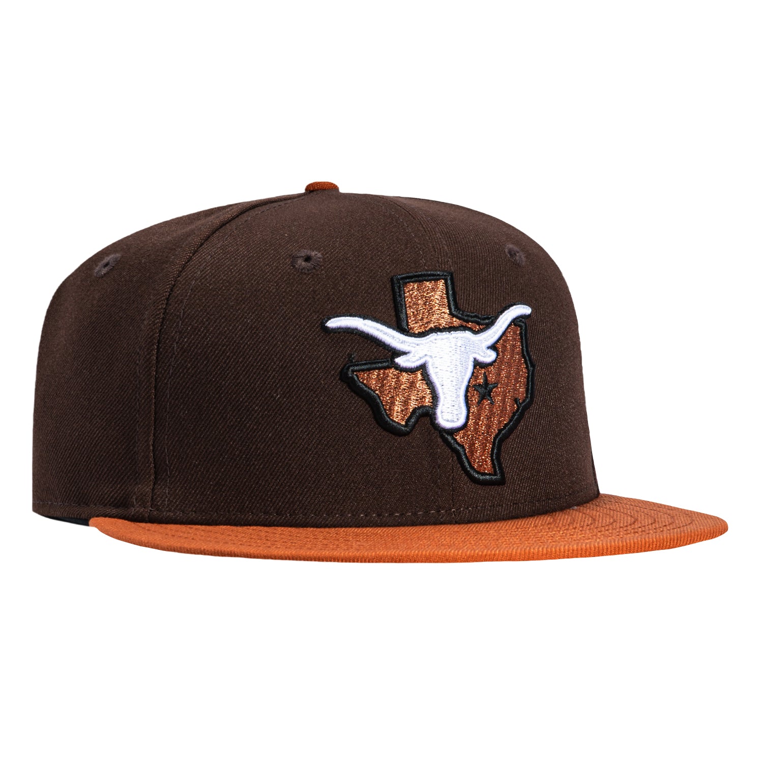 Brown Suede Women\'s Hat with longhorn Emblem Texas Longhorns  main image 3